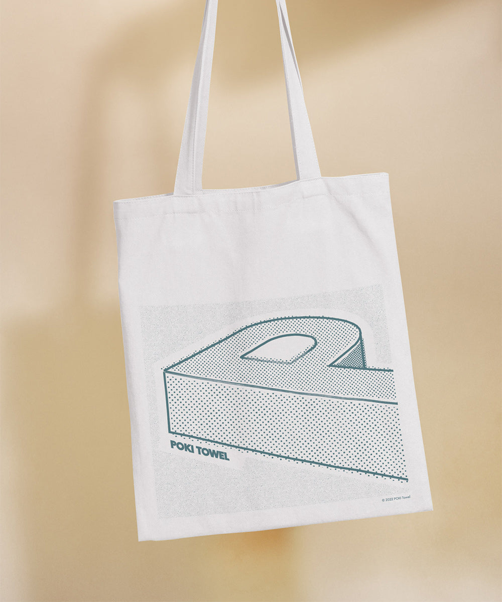 POKI Canvas Tote Bag