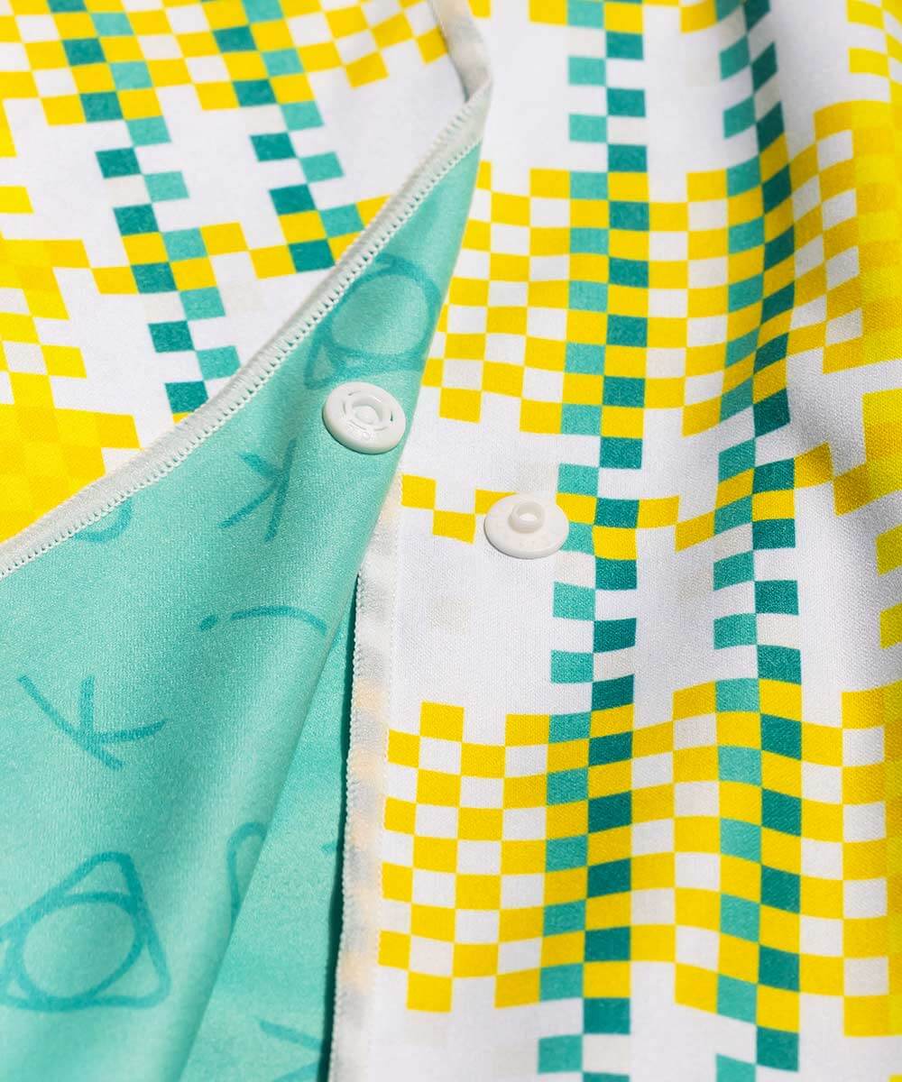 Triple Color Stranding Multi-Purpose Towel