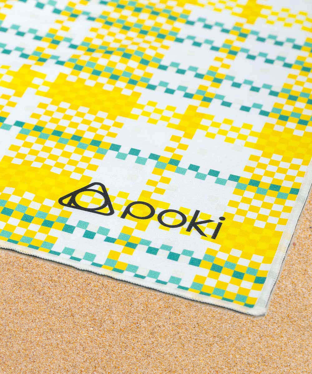 Triple Color Stranding Multi-Purpose Towel